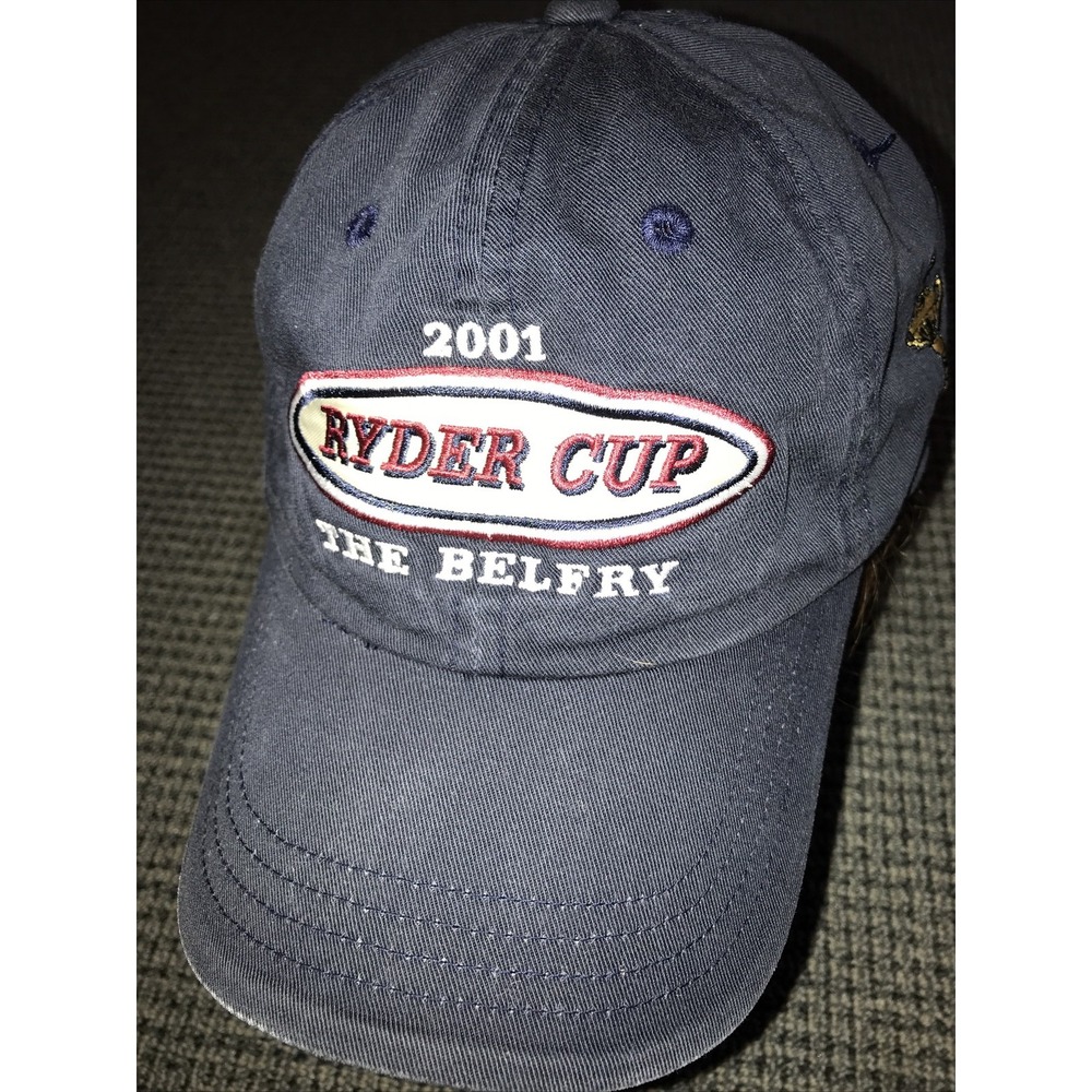 Ryder Cup 2001 The Belfry Adjustable Hat Navy‎ Slazenger